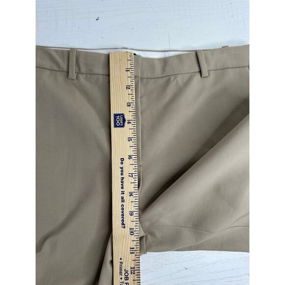 Theory NWT Tailored Trouser Pants Beige Stone Double Stretch Office Workwear 8 - Picture 9 of 10